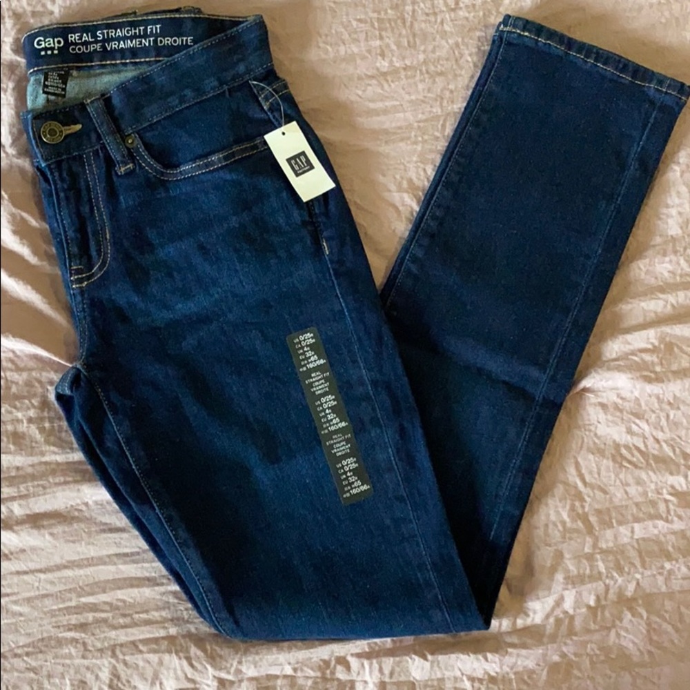 Gap real straight fit coupe vraiment droite